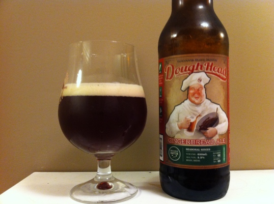 Dough Head Gingerbread Ale by Vancouver Island Brewery