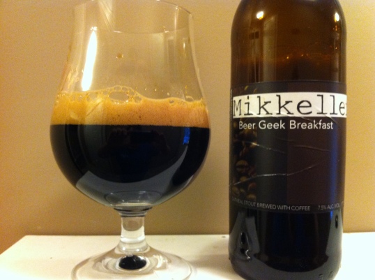 Beer Geek Breakfast Coffee Infused Oatmeal Stout by Mikkeller
