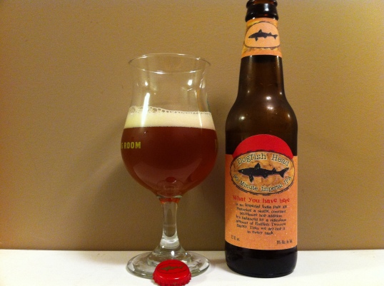90 Minute IPA by Dogfish Head Brewery