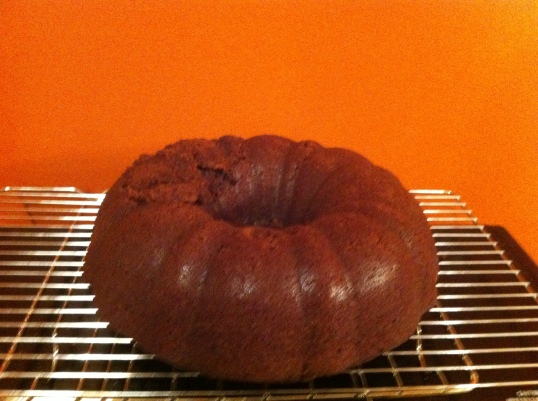 Chocolate Stout Bundt Cake made with Megadestroyer Imperial Licorice Stout